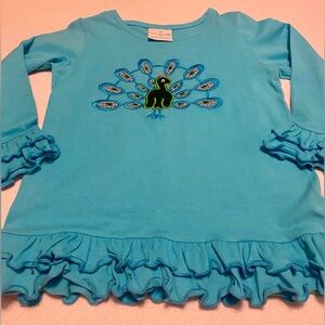 Castles & Crowns blue appliqué knit top size 4T